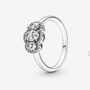 Pandora 3 stone vintage ring